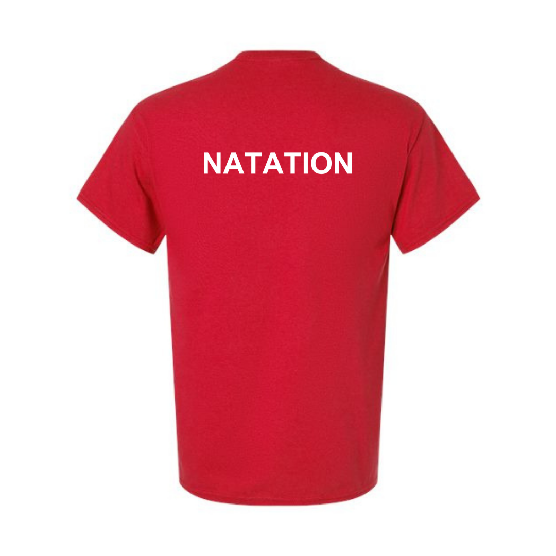 UNIK - Chandail à manches courtes en coton - Masculin - Rouge