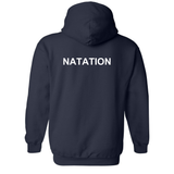 UNIK - Hooded sweater, Kangaroo type - Adult - Navy
