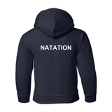 UNIK - Hooded sweater, Kangaroo type - Juvenile - Navy