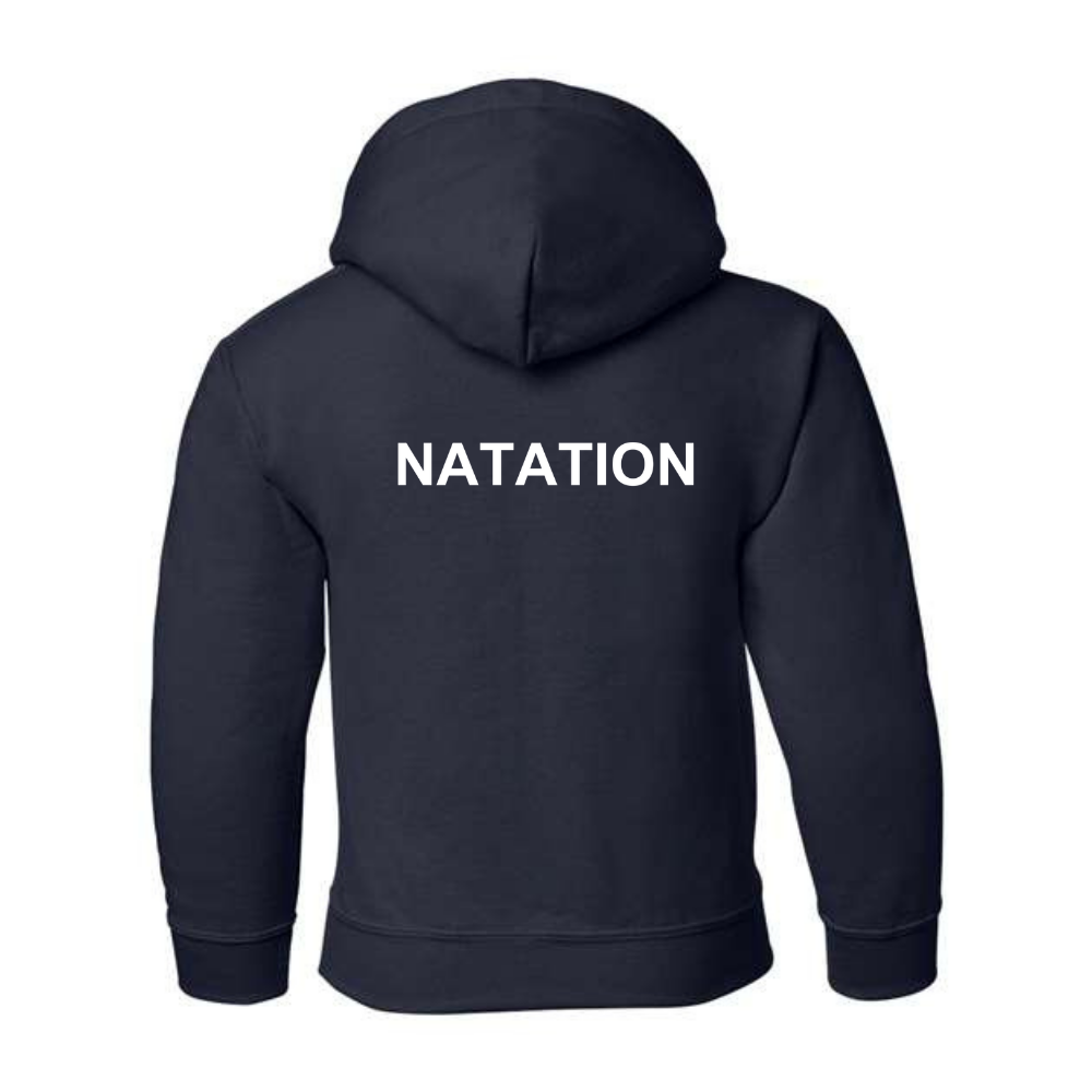 UNIK - Hooded sweater, Kangaroo type - Juvenile - Navy