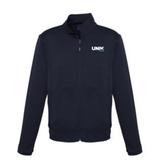 UNIK - Sporty jacket with zip - Regular fit - Navy