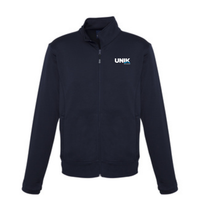 UNIK - Sporty jacket with zip - Regular fit - Navy