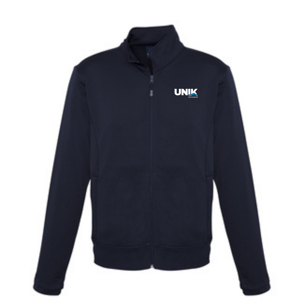 UNIK - Sporty jacket with zip - Regular fit - Navy