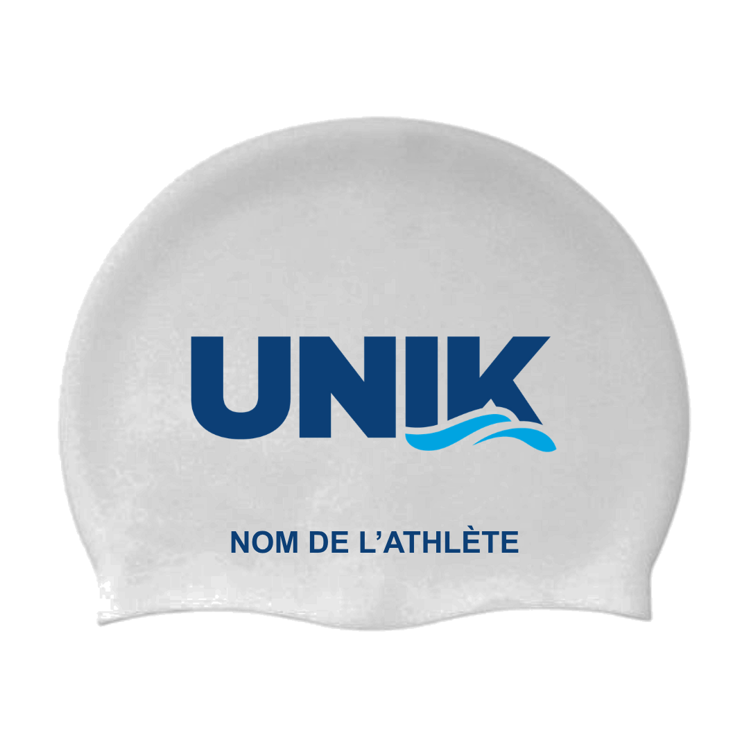 UNIK - Personalized silicone bath helmets - White