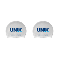 UNIK - Personalized silicone bath helmets - White