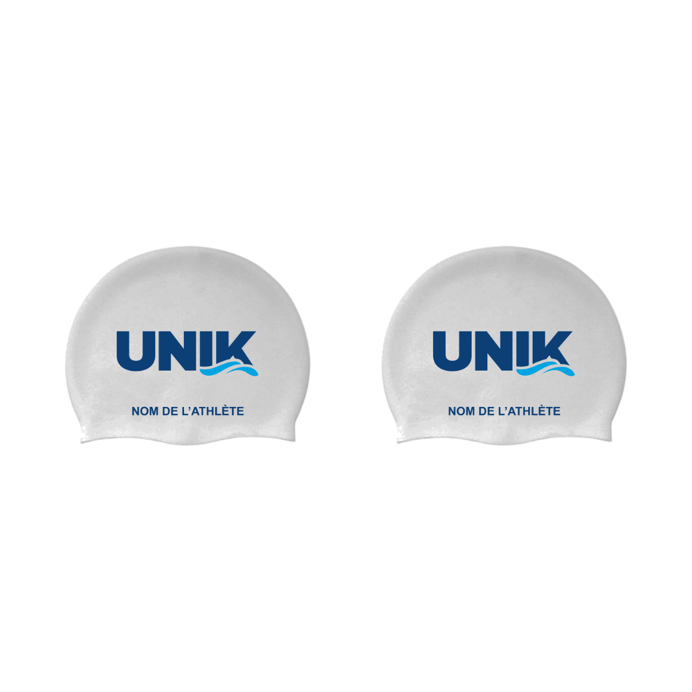 UNIK - Personalized silicone bath helmets - White