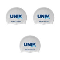 UNIK - Personalized silicone bath helmets - White