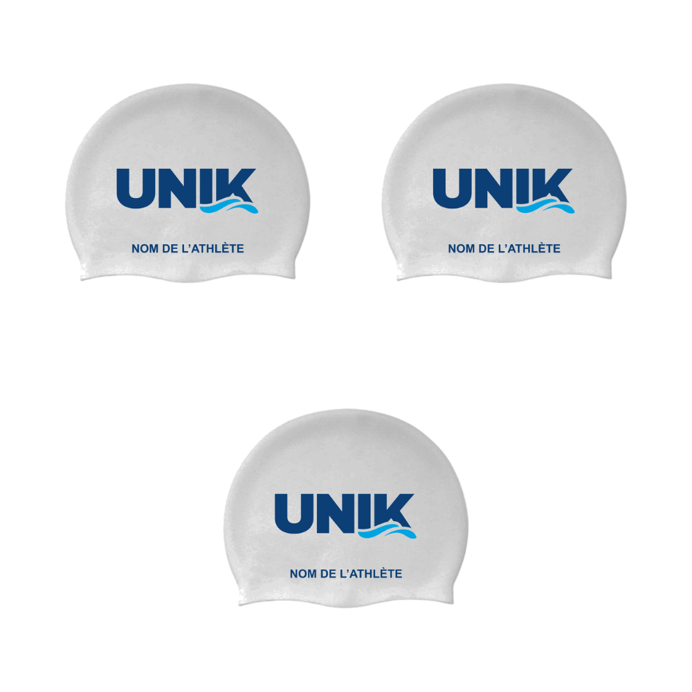 UNIK - Personalized silicone bath helmets - White