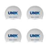 UNIK - Personalized silicone bath helmets - White