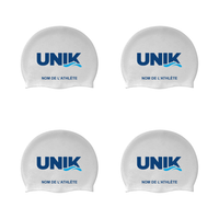 UNIK - Personalized silicone bath helmets - White