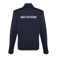 UNIK - Sporty jacket with zip - Regular fit - Navy