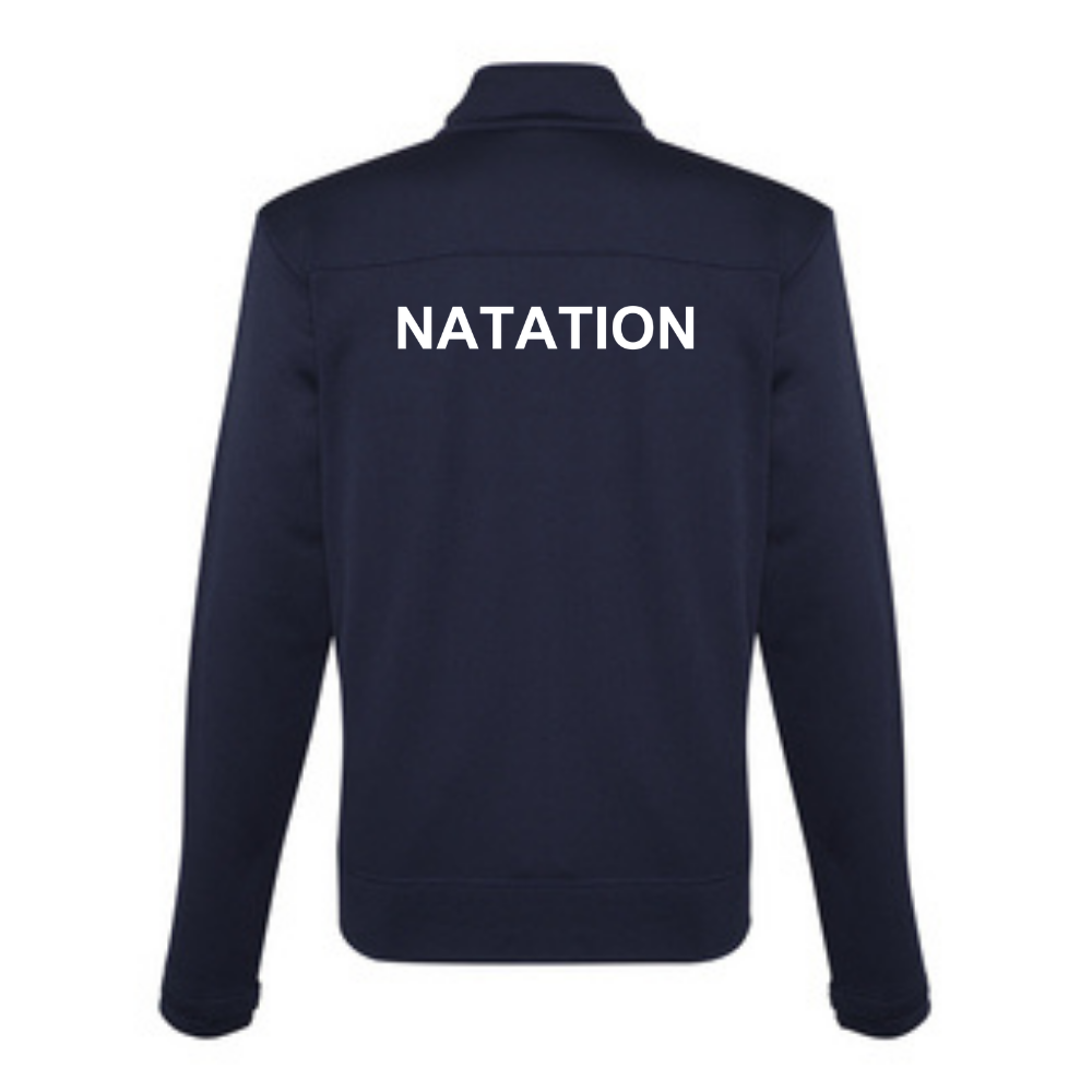 UNIK - Sporty jacket with zip - Regular fit - Navy