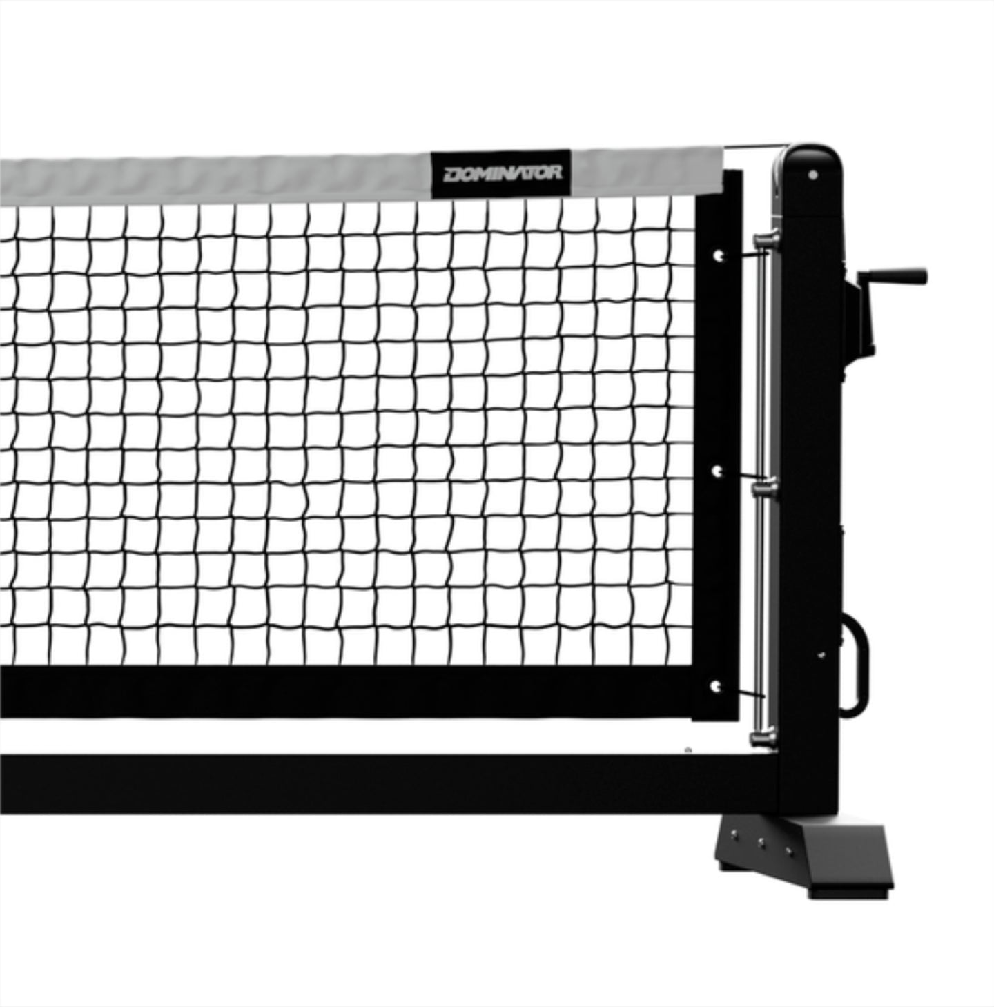Dominator MAX PRO PORTABLE NET – Filet de pickleball portatif extérieur sur roulettes - Noir