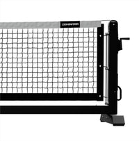 Dominator MAX PRO PORTABLE NET – Filet de pickleball portatif extérieur sur roulettes - Noir