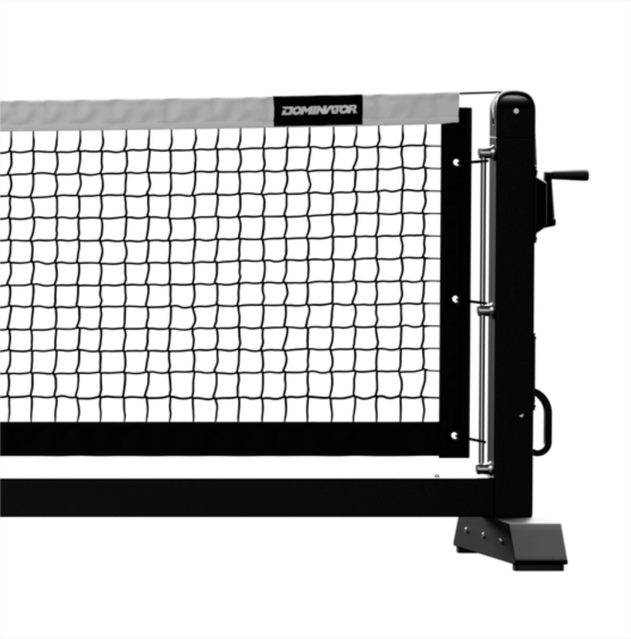 Dominator MAX PRO PORTABLE NET – Filet de pickleball portatif extérieur sur roulettes - Noir