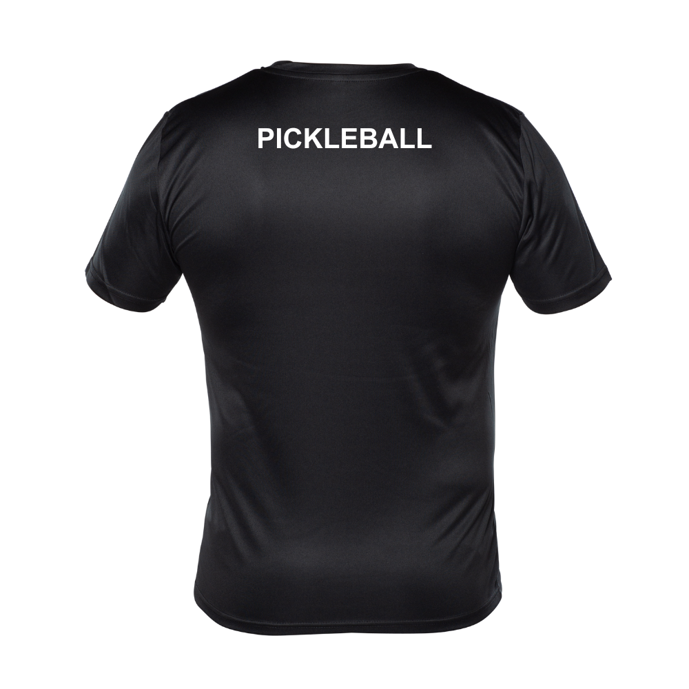 Pickleball Varennes - FADOQ Bel-Âge - Technical short-sleeved sweater - Men - Black