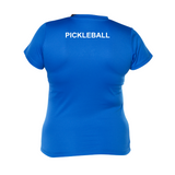 Pickleball Varennes - FADOQ Bel-Âge - Technical short-sleeved sweater - Feminine - Royal