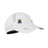 Pickleball Varennes - 2XU - RUN CAP - Casquette légère - Taille régulière  - Blanc