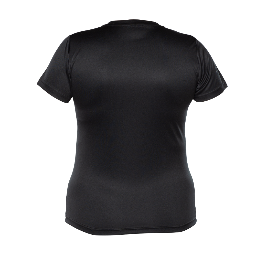Pickleball Varennes - FADOQ - Technical short-sleeved sweater - Women's - Black