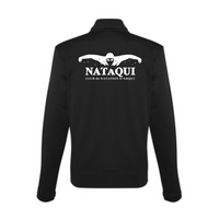 NATAQUI - Veste sportive avec fermeture éclair - Tailles juvéniles - Noir