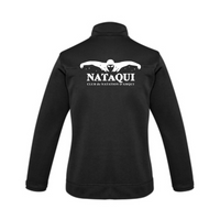 NATAQUI - Veste sportive avec fermeture éclair - Coupe féminine - Noir