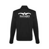 NATAQUI - Veste sportive avec fermeture éclair - Coupe régulière - Noir