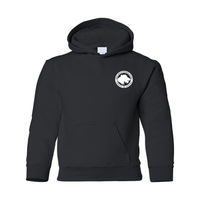 Wolfhounds - Chandail molleton à capuchon (Kangourou/Hoodie) - Juvénile - Noir