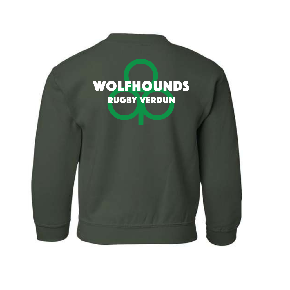 Wolfhounds - Chandail molleton (coton ouaté) - Juvénile - Forêt