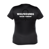 Wolfhounds - Chandail technique à manches courtes - Féminin - Noir