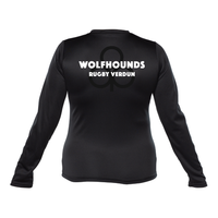 Wolfhounds - Chandail technique, à manches longues - Féminin - Noir