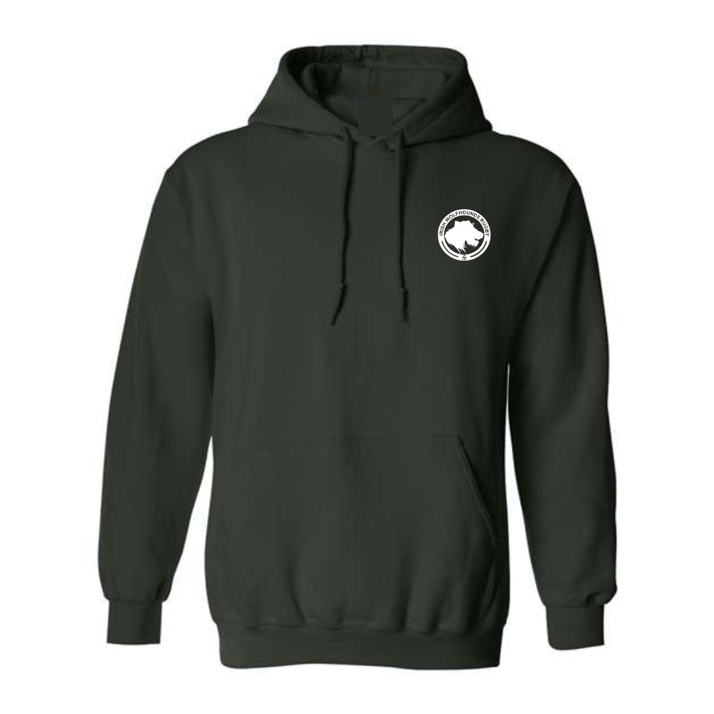 Fleece hooded sweater (Kangaroo/Hoodie) - Adult - Black
