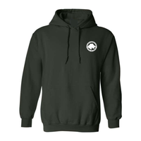 Fleece hooded sweater (Kangaroo/Hoodie) - Adult - Black