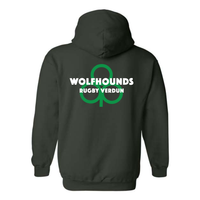 Fleece hooded sweater (Kangaroo/Hoodie) - Adult - Black