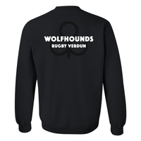 Wolfhounds - Chandail molleton (coton ouaté) - Adulte - Noir