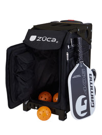 ZÜCA PICKLEBALL CART - Sport Cart on Wheels and bag - Black