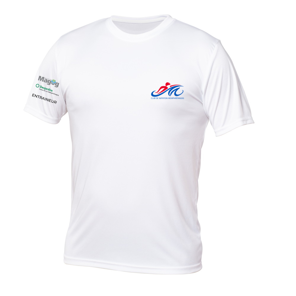 Men's Short Sleeve Technical Underwear - White
