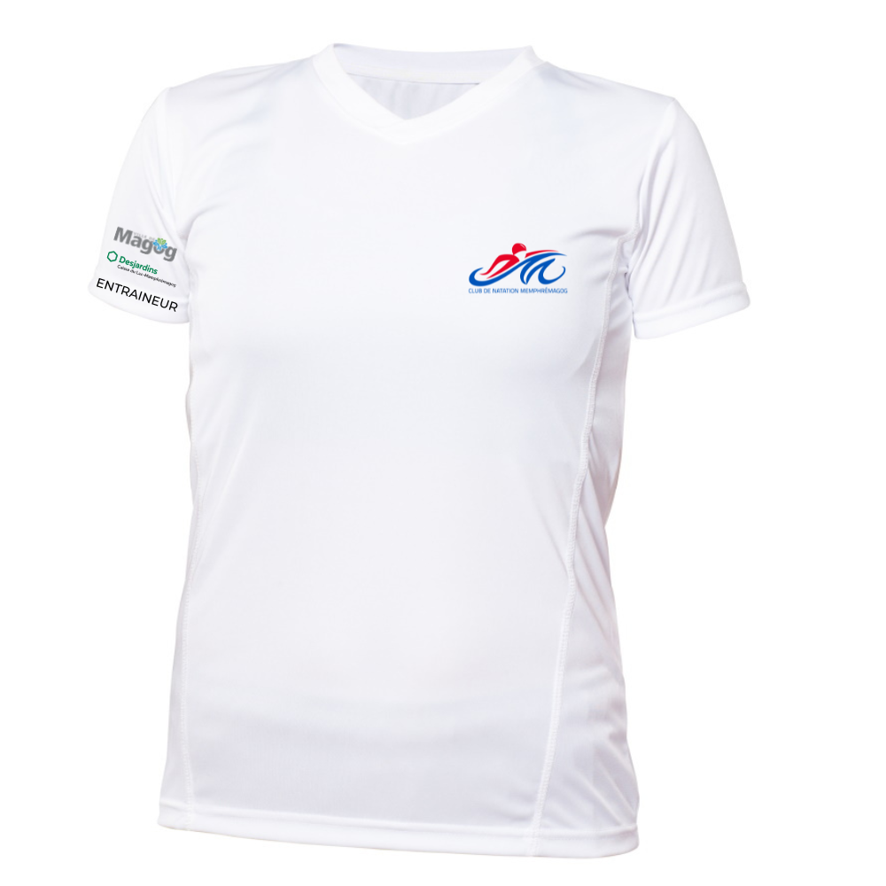 Men's Short Sleeve Technical Underwear - White