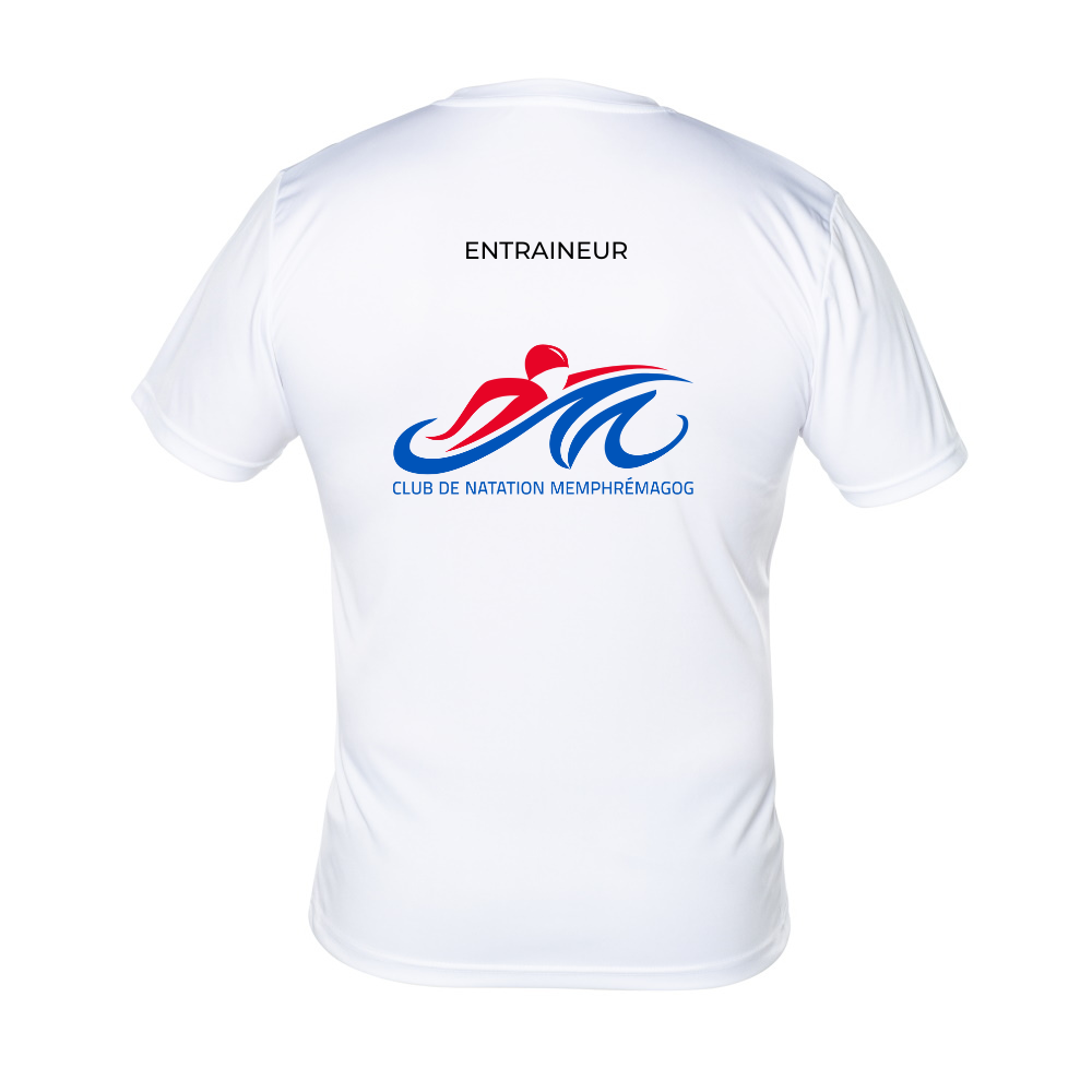 Men's Short Sleeve Technical Underwear - White