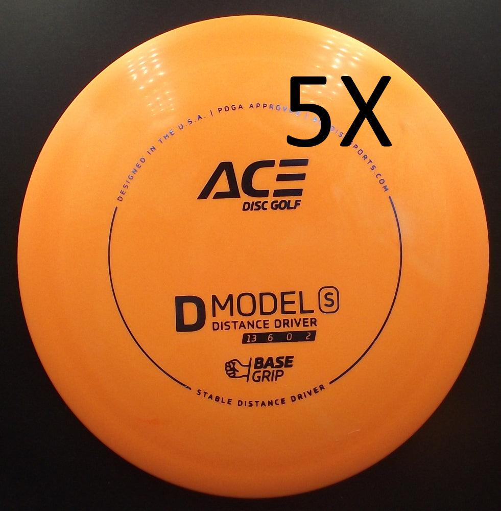ACE LINE - Prodigy - 5 disques - D BaseGrip S - Driver Discgolf - Orange de ACE Prodigy