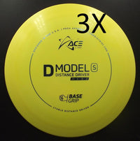 ACE LINE - Prodigy - TRIO - D BaseGrip S - S13 - Driver Discgolf - Jaune de ACE Prodigy