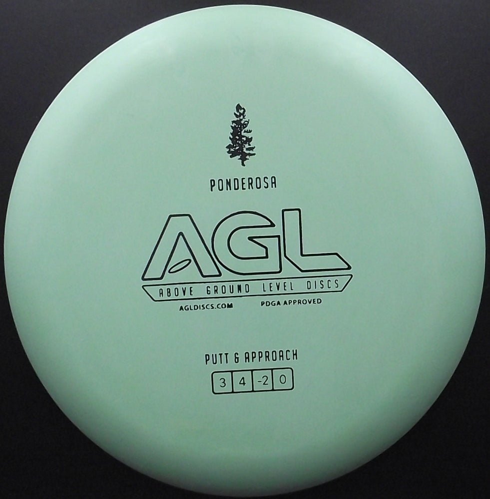 AGL Discs - PONDEROSA - Woodland - S3 - Putter Discgolf de AGL Discs