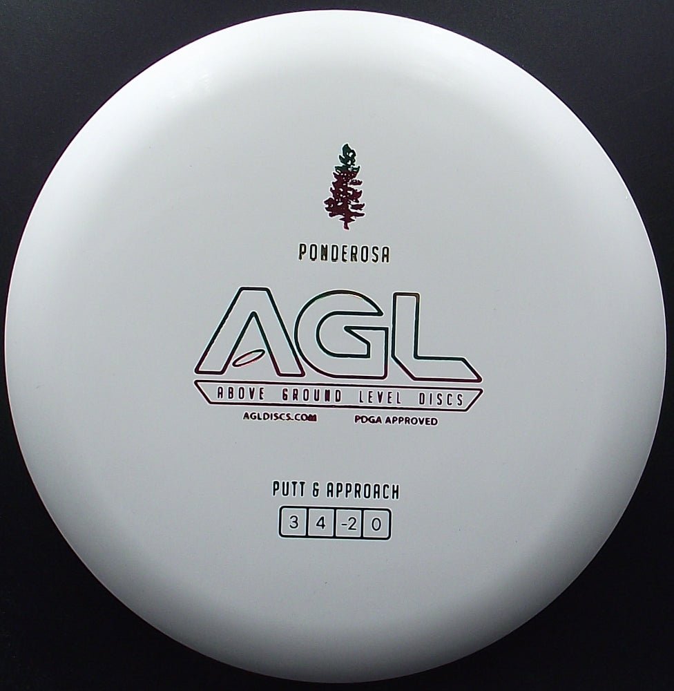 AGL Discs - PONDEROSA - Woodland - S3 - Putter Discgolf de AGL Discs