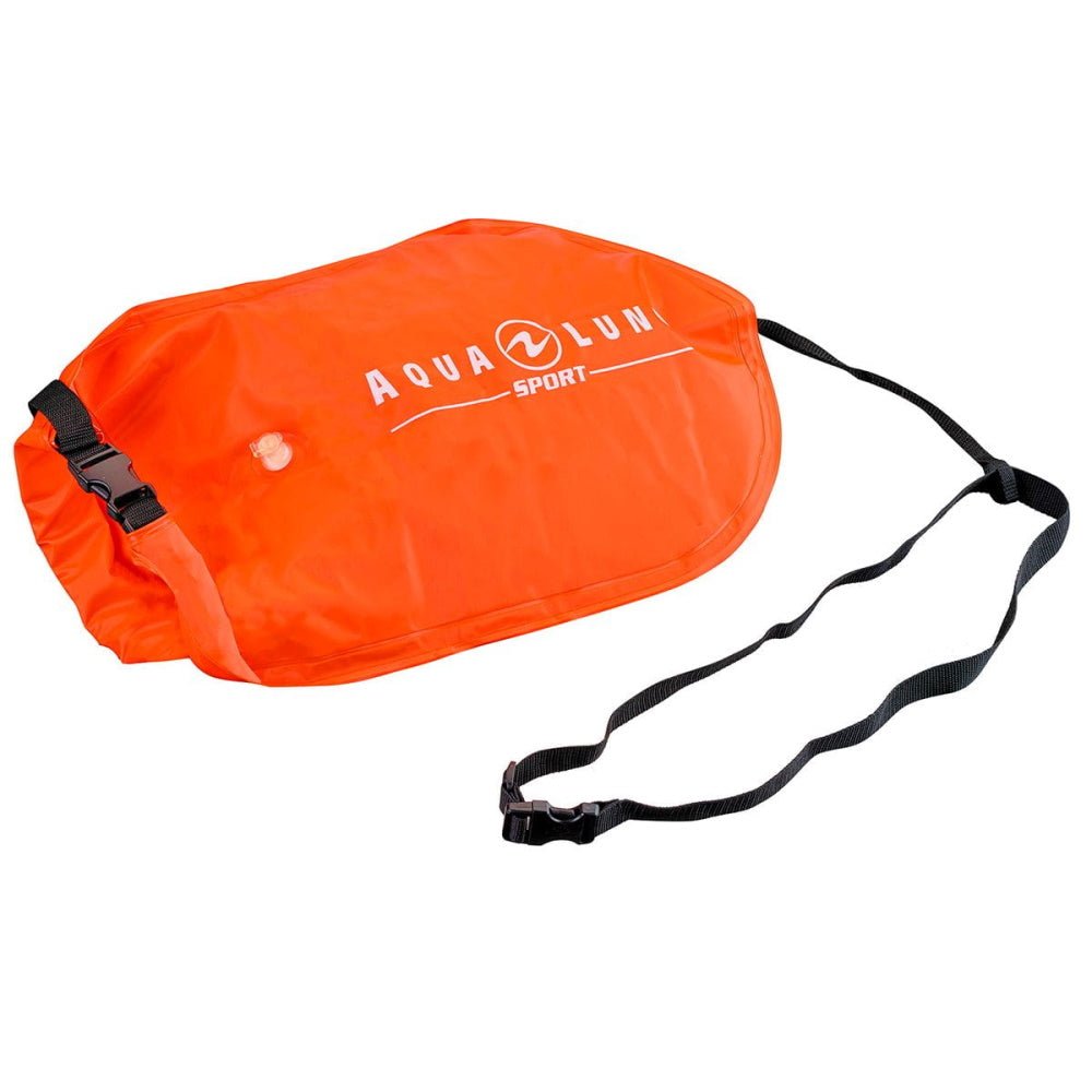 Aqualung IDry Bag 15L – Sac Étanchéité Gonflable Avec Corde Et Ceinture Pour Nage Libre