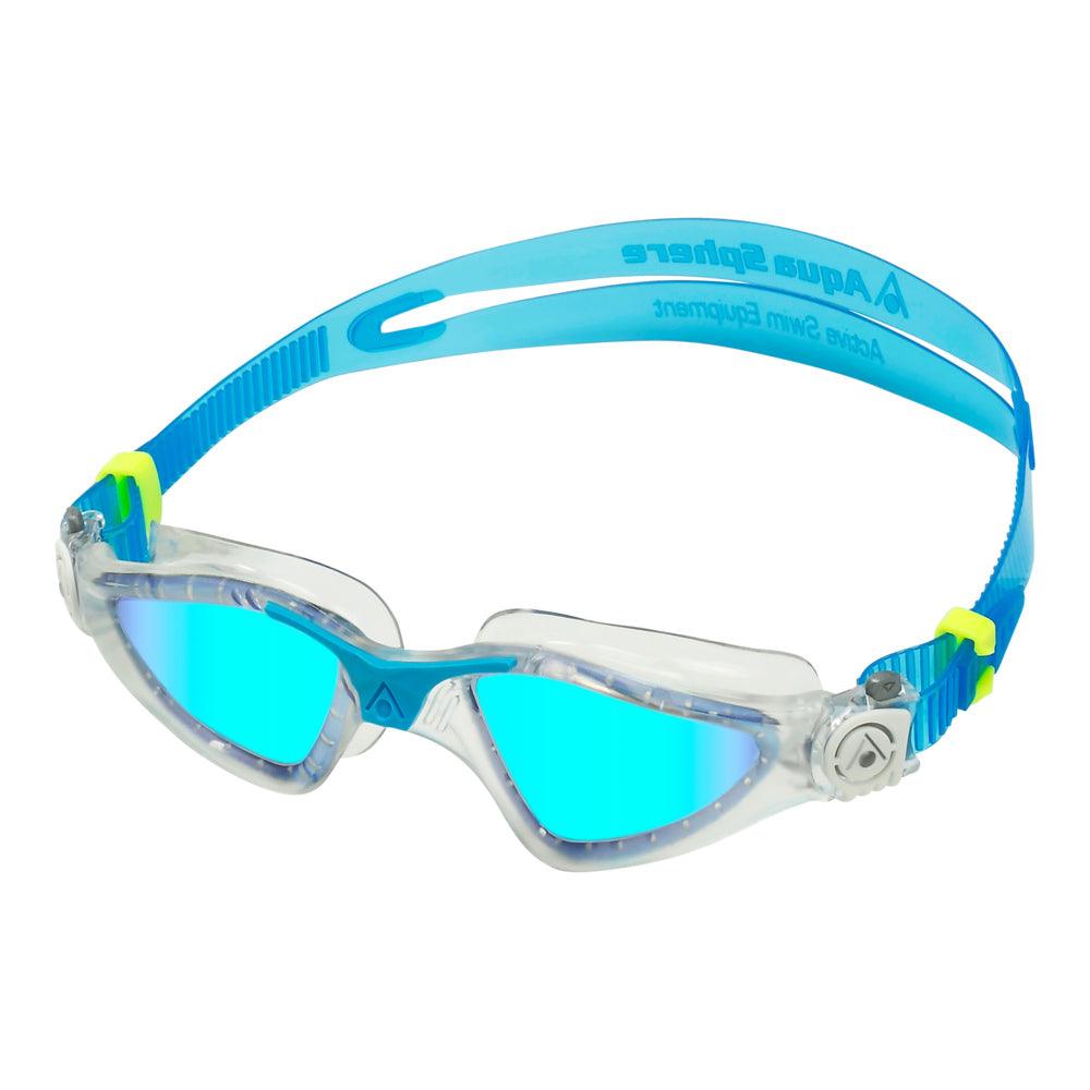 Aquasphere Kayenne BLUE TITANIUM Miroir - Lunettes de natation - Lentilles bleues miroir de AquaSphere