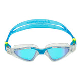 Aquasphere Kayenne BLUE TITANIUM Miroir - Lunettes de natation - Lentilles bleues miroir de AquaSphere