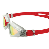 Aquasphere Kayenne RED TITANIUM Miroir - Lunettes de natation - Lentilles rouges de AquaSphere