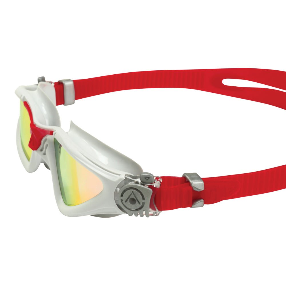 Aquasphere Kayenne RED TITANIUM Miroir - Lunettes de natation - Lentilles rouges de AquaSphere