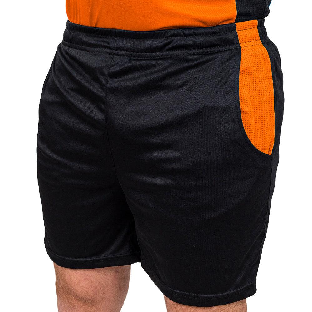 Arbitre-Équipement - Short d'arbitre de soccer - Orange de Arbitre-Équipement