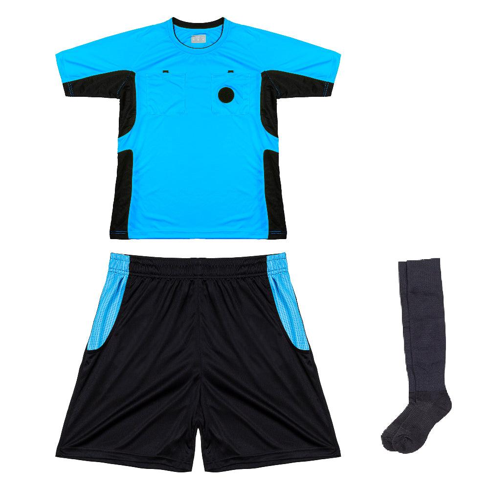 Arbitre-Équipement - Uniforme d'arbitre de soccer - Bleu de Arbitre-Équipement