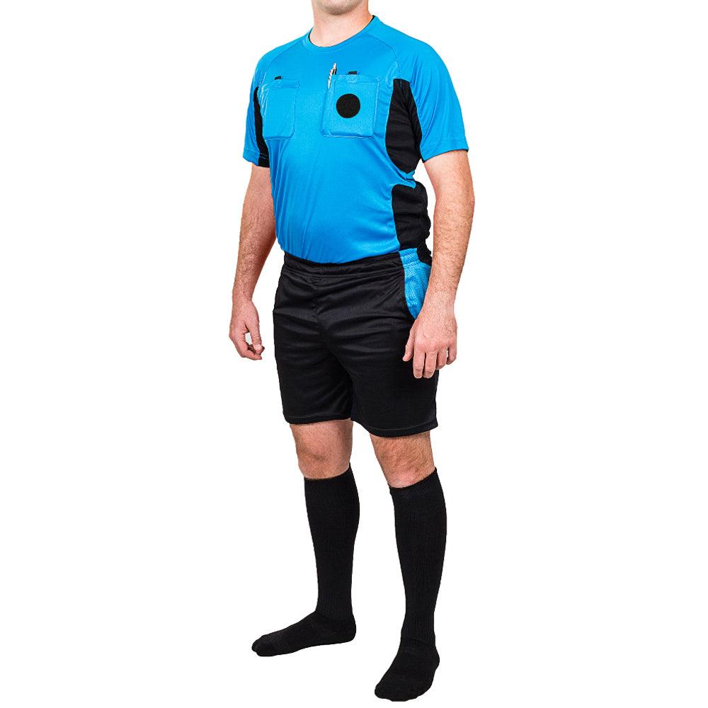 Arbitre-Équipement - Uniforme d'arbitre de soccer - Bleu de Arbitre-Équipement